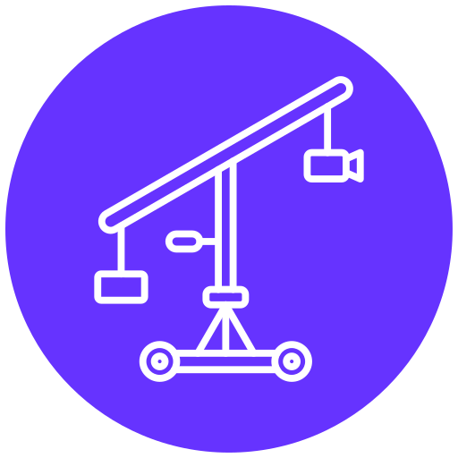 Camera crane Generic Flat icon