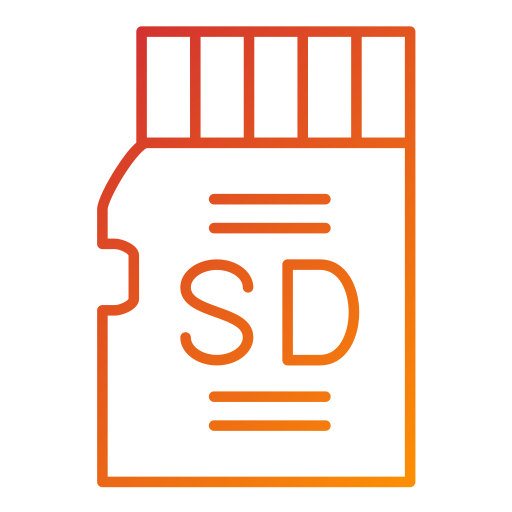 Sd card  Generic Gradient icon