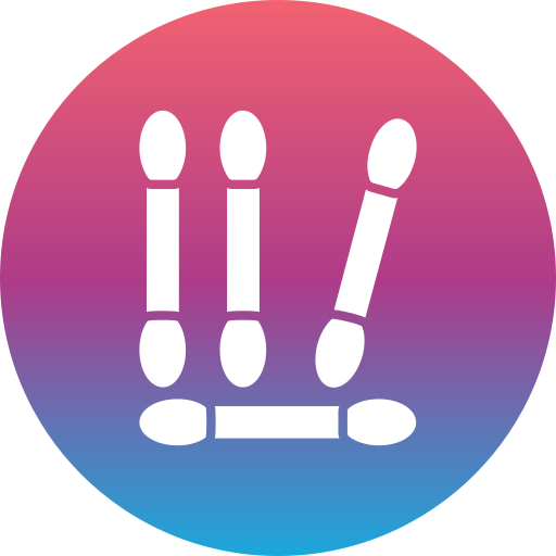 cotonetes Generic Flat Gradient Ícone