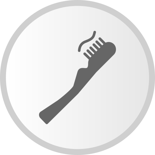 brosse à dents Generic Grey Icône