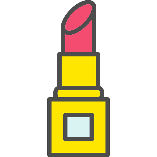 Lipstick Generic Outline Color icon