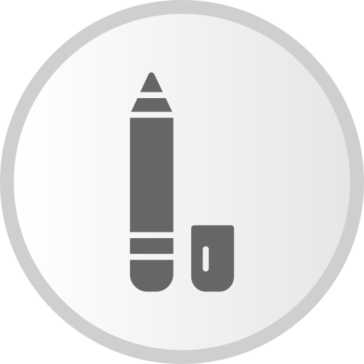 Lip liner Generic Grey icon