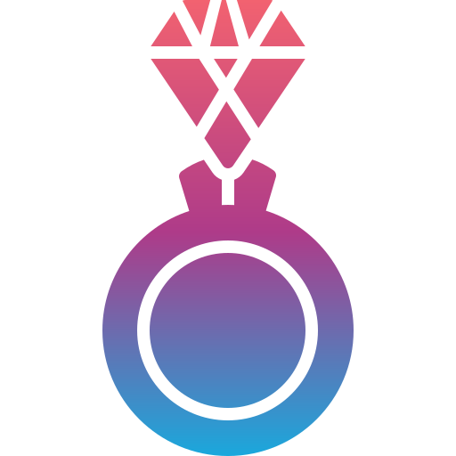 반지 Generic Flat Gradient icon