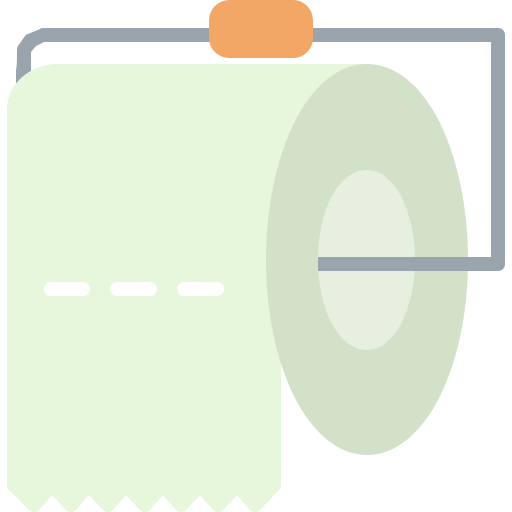Туалетная бумага Generic Flat иконка