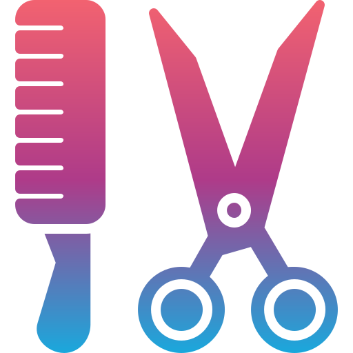 barbero Generic Flat Gradient icono