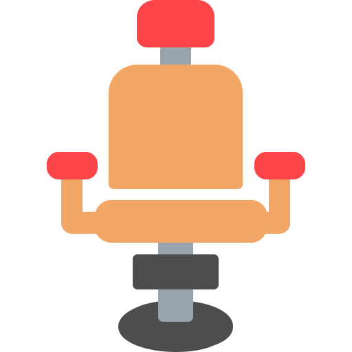 理容室の椅子 Generic Flat icon