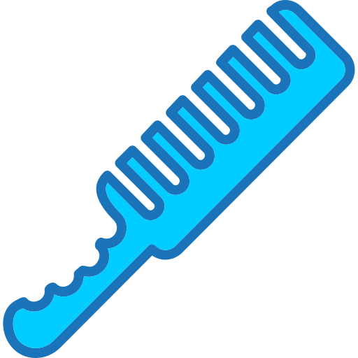 Comb Generic Blue icon