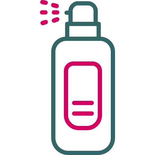 Body spray Generic Outline Color icon