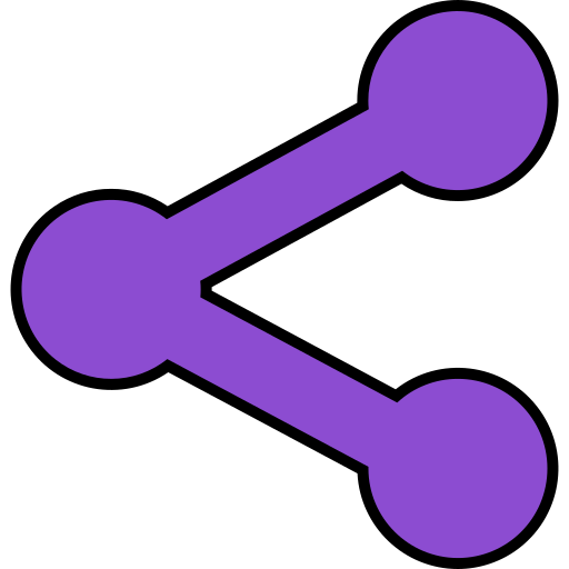 teilen Generic Outline Color icon