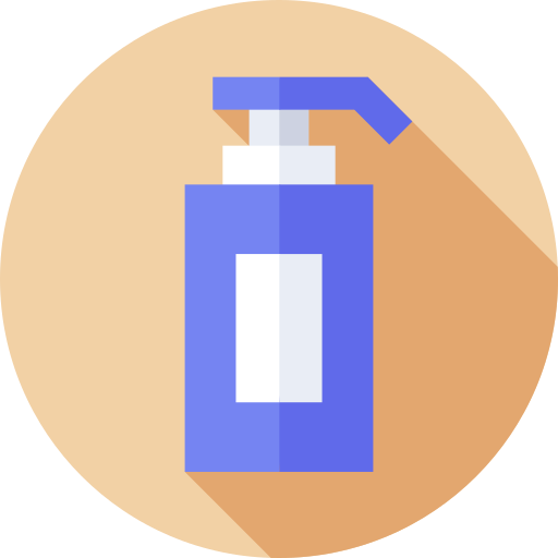 shampoo Flat Circular Flat icon