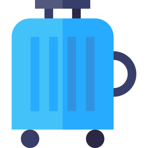 Baggage Basic Straight Flat icon