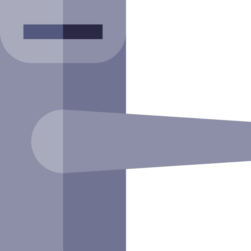 ドアノブ Basic Straight Flat icon