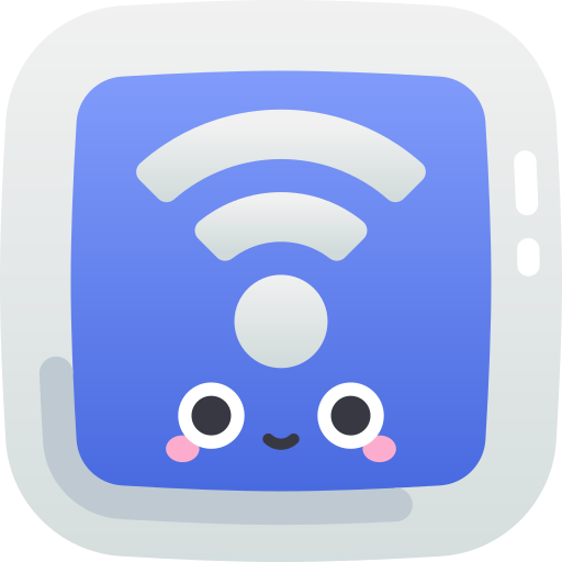 Wifi Kawaii Star Gradient icon