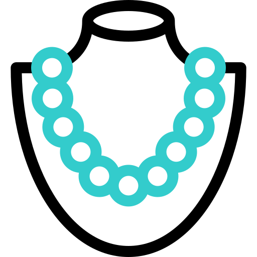 Necklace Basic Accent Outline icon