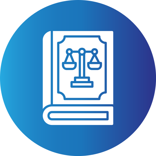 libro de leyes Generic Blue icono