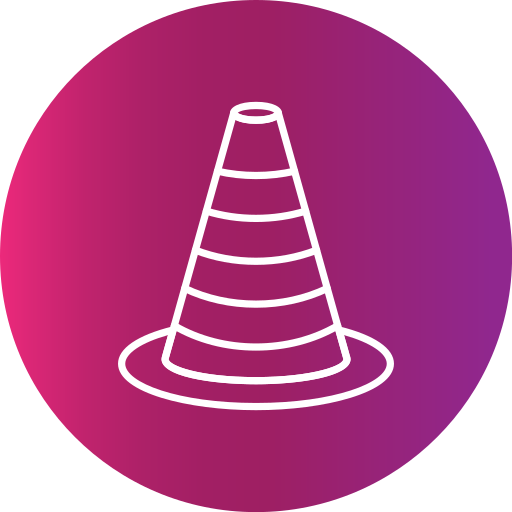 Cone Generic Flat Gradient icon