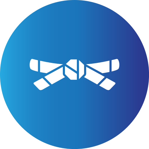 Black belt Generic Blue icon