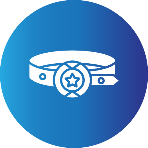 cinturón Generic Blue icono