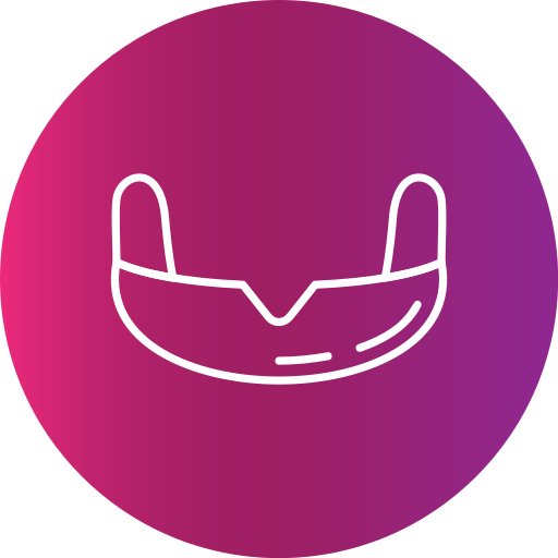 Gum shield Generic Flat Gradient icon