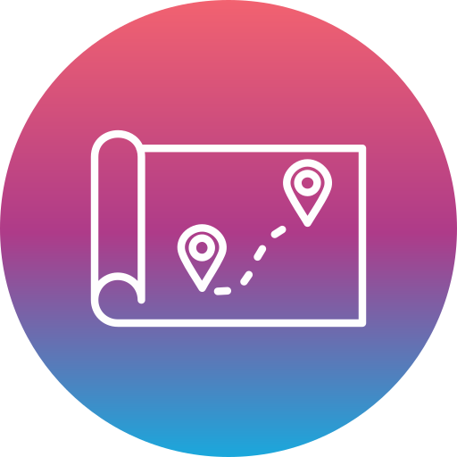 localización Generic Flat Gradient icono