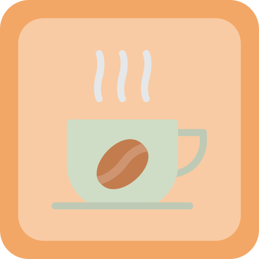 coffeeshop Generic Flat icoon