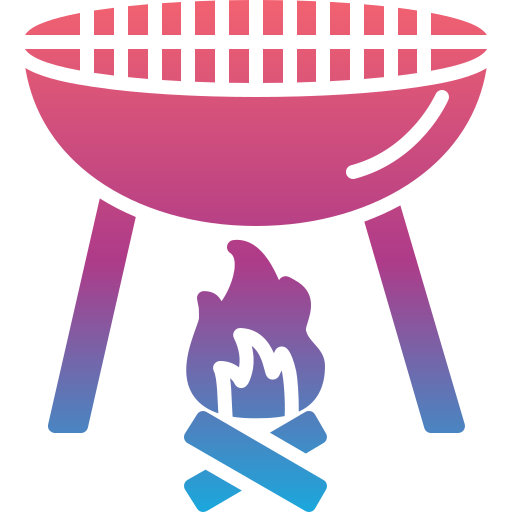 BBQ grill Generic Flat Gradient icon
