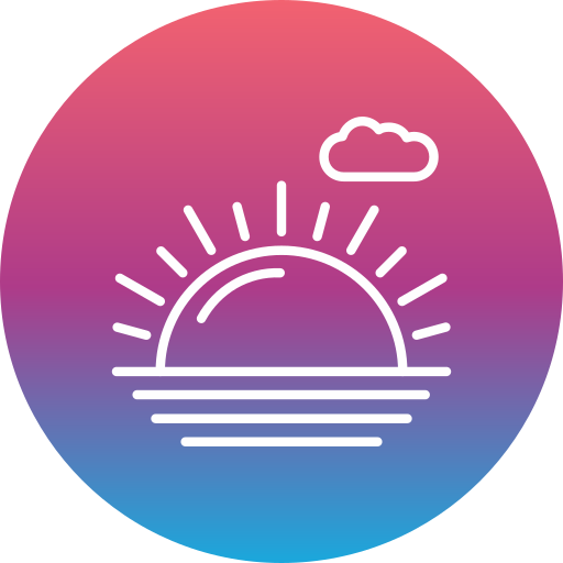 Sunrise Generic Flat Gradient icon