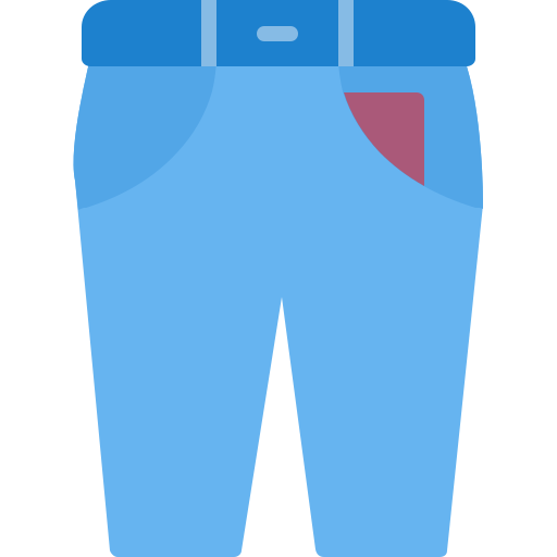 un pantalon Generic Flat Icône