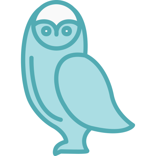 Owl Generic Blue icon