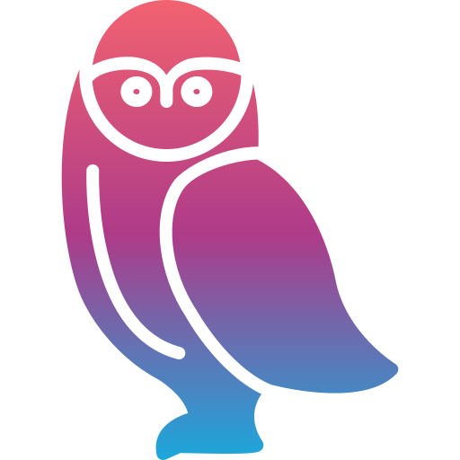 Owl Generic Flat Gradient icon