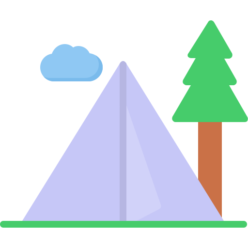キャンプゾーン Generic Flat icon
