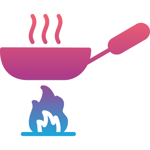 Frying pan Generic Flat Gradient icon