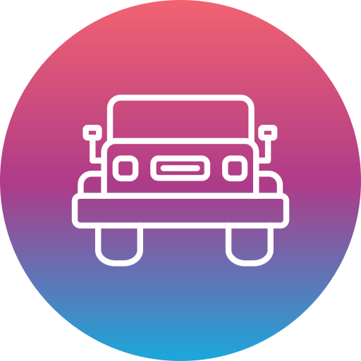 Jeep Generic Flat Gradient icon
