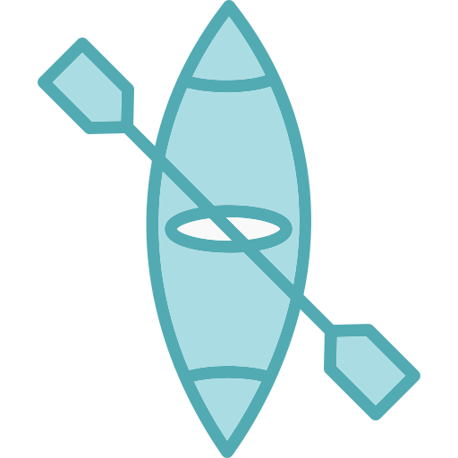 カヌー Generic Blue icon