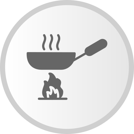 Frying pan Generic Grey icon