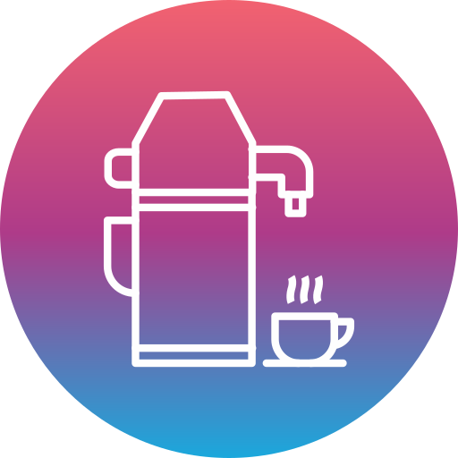 thermosflasche Generic Flat Gradient icon