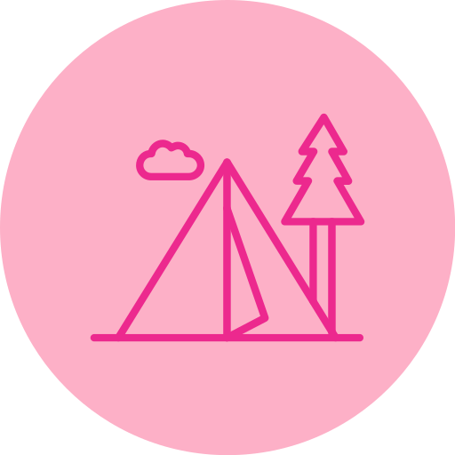Camping zone Generic Flat icon