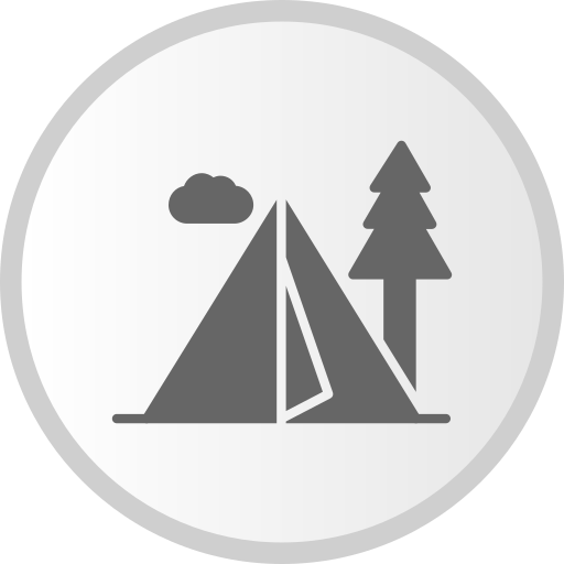 zona campeggio Generic Grey icona