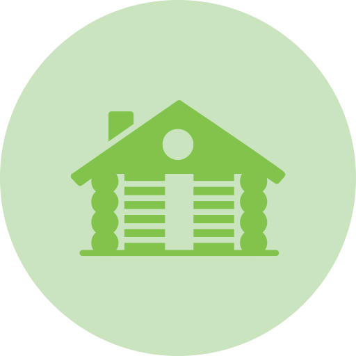 Wooden House Generic Flat icon