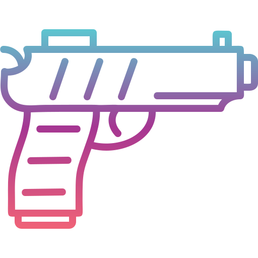 Gun Generic Gradient icon