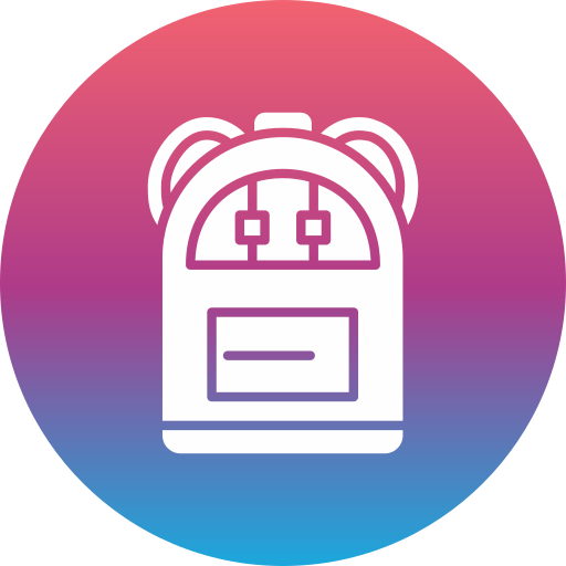 rucksack Generic Flat Gradient icon