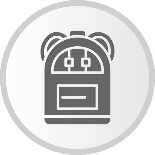 Backpack Generic Grey icon