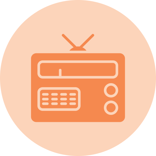 radio Generic Flat ikona