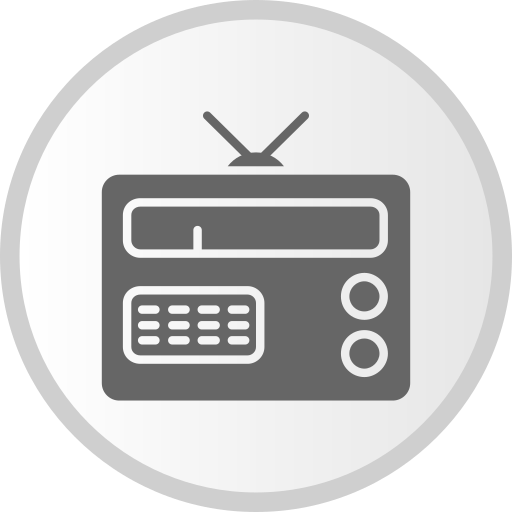 radio Generic Grey ikona