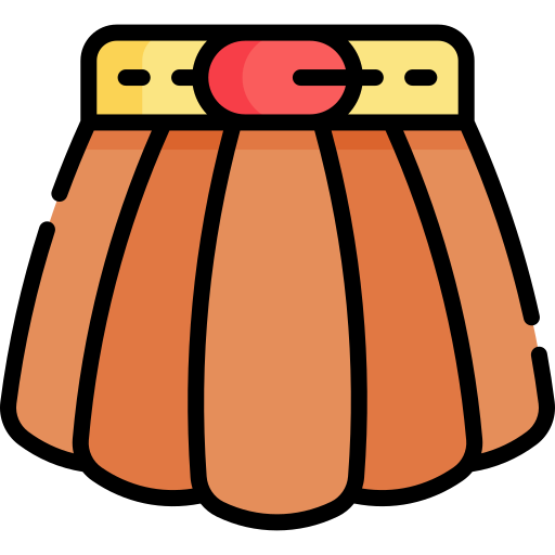 spódnica Kawaii Lineal color ikona