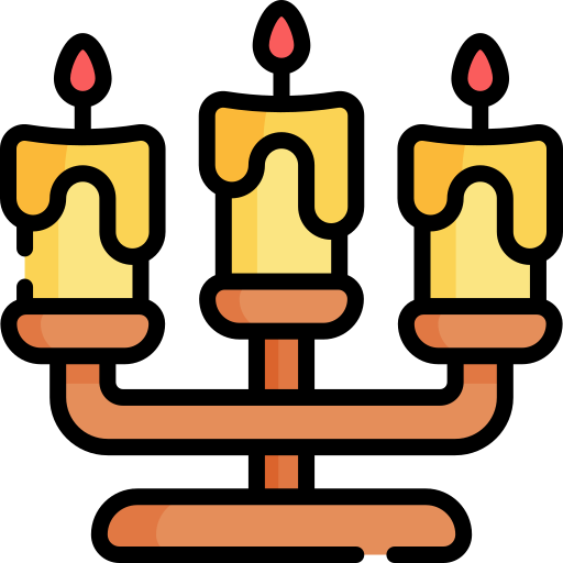 candle Kawaii Lineal color icon