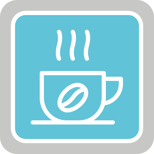 Coffee shop Generic Blue icon