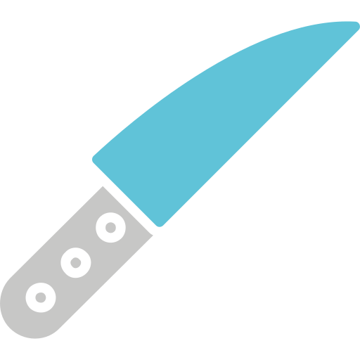 nóż do cięcia Generic Blue ikona
