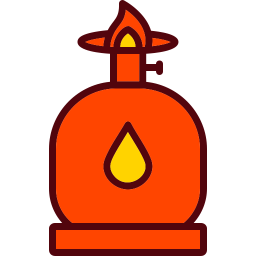 캠핑 가스 Generic Outline Color icon