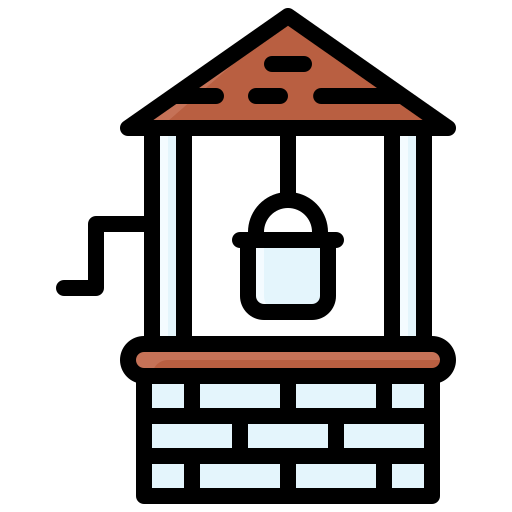 Water well Generic Outline Color icon